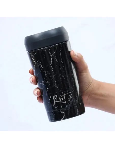 Kubek Termiczny Black Marble personalizowane - Root7