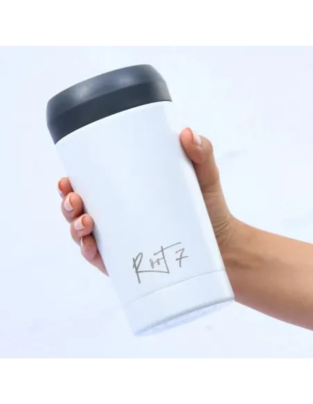 Kubek Termiczny Polar White personalizowane - Root7