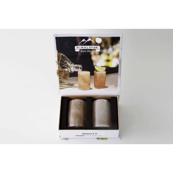 Kieliszki do shotów z soli himalajskiej personalizowane - Root7