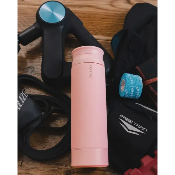 Shaker FORME : 500ml + 35g Dusty Pink