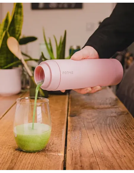 Shaker FORME : 500ml + 35g Dusty Pink