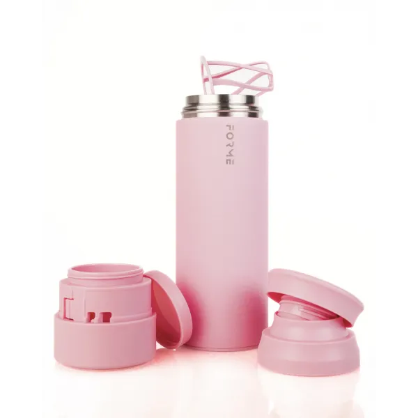 Shaker FORME : 500ml + 35g Dusty Pink