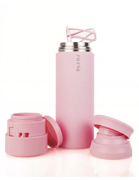 Shaker FORME : 500ml + 35g Dusty Pink