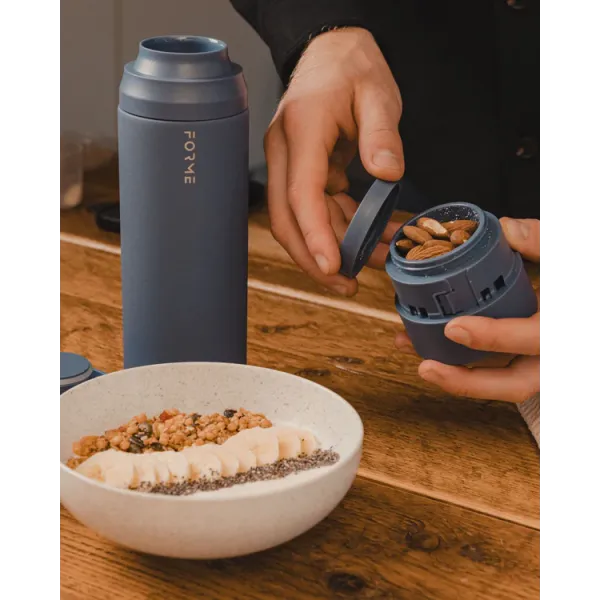 Shaker FORME : 500ml + 35g State Blue