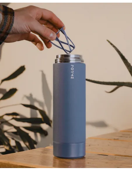 Shaker FORME : 500ml + 35g State Blue