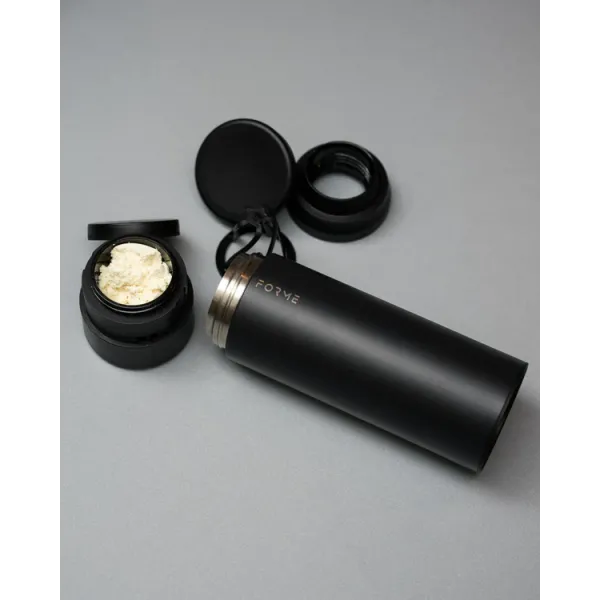 SHAKER FORME : 500ml + 35g Charcoal