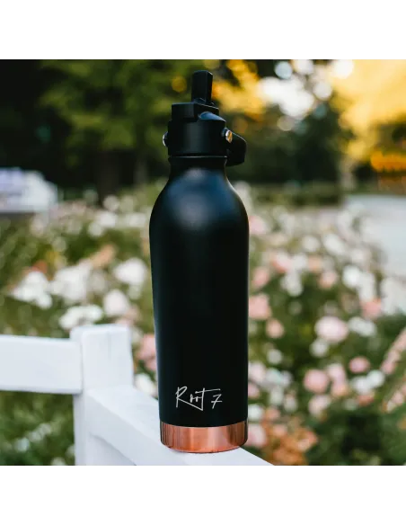 Bidon Sportowy VIP Black 500ml personalizowane - Root7
