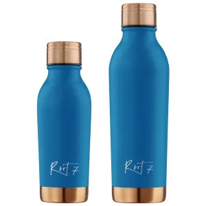 Zestaw butelek 350ml i 750ml serii Deep Ocean personalizowane - Root7