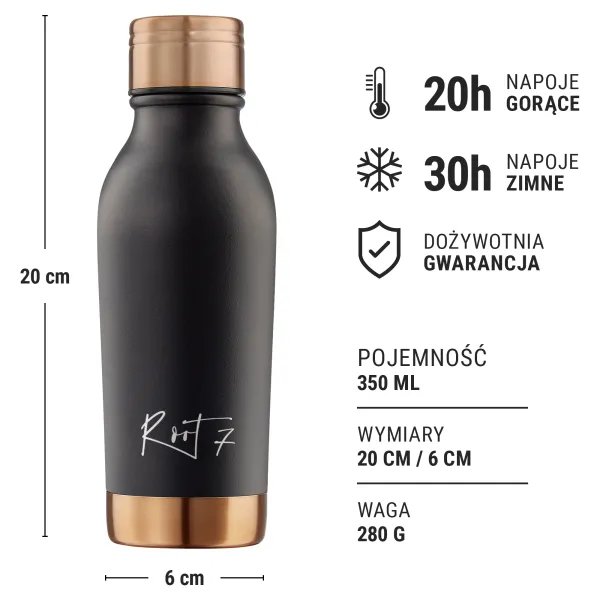 Butelka termiczna Magic Marble personalizowane - Root7