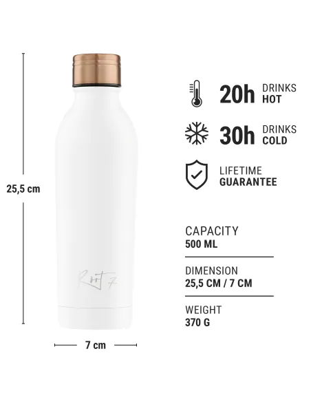 Butelka termiczna VIP White Split personalizowane - Root7