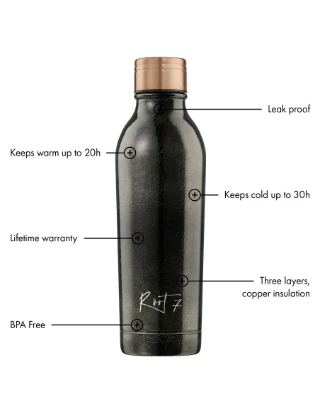 Butelka termiczna Black Cobra personalizowane - Root7