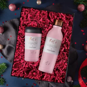 Millennial Pink Set Bottle and Travel Cup