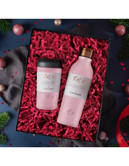 Millennial Pink Set Bottle and Travel Cup