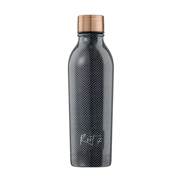 Butelka termiczna Carbon Fibre - stalowa, personalizowana, z grawerem - Root7