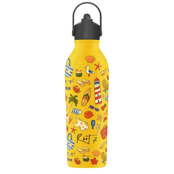 Butelka Termiczna Beach z korkiem sportowym personalizowane - Root7