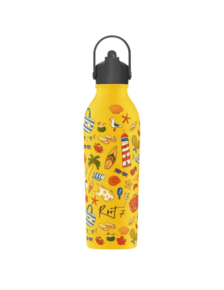 Butelka Termiczna Beach z korkiem sportowym personalizowane - Root7