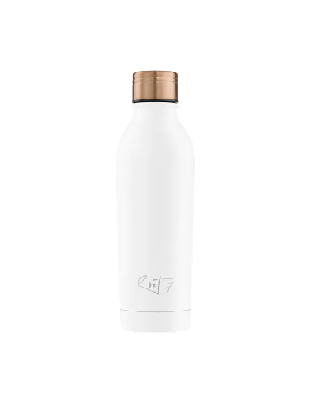 Biała butelka termiczna Powder Coated White Split personalizowane - Root7