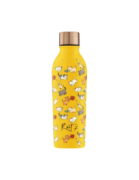 Root7 Safari Thermoflasche für Kinder mit Sportverschluss