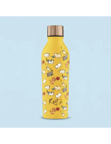 Root7 Safari Thermoflasche für Kinder mit Sportverschluss
