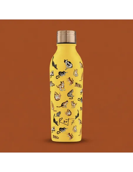 Butelka termiczna Funny Cats personalizowane - Root7