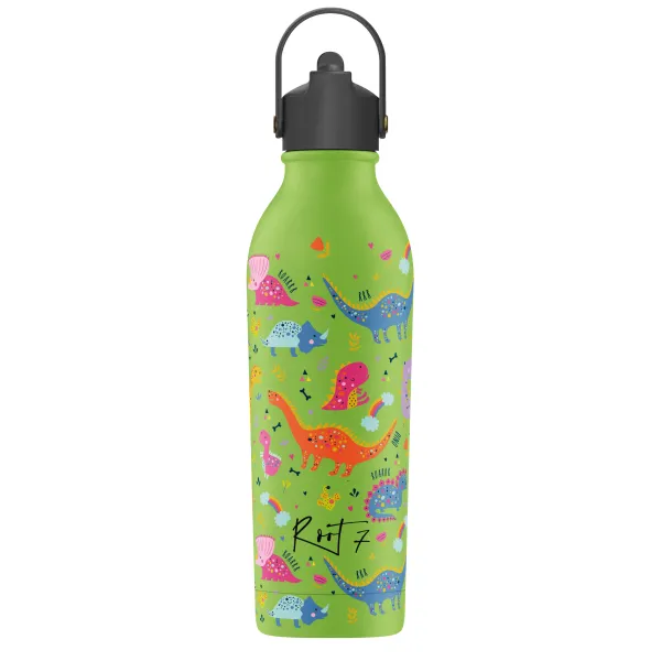 Butelka termiczna Dino z korkiem sportowym personalizowane - Root7