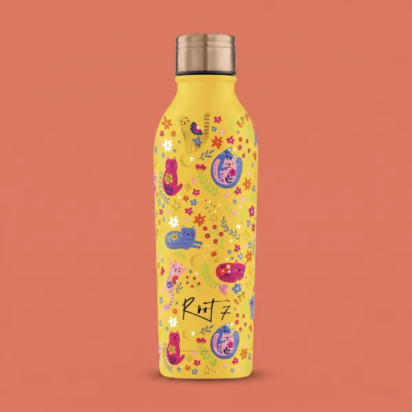 Butelka termiczna Happy Cats personalizowane - Root7