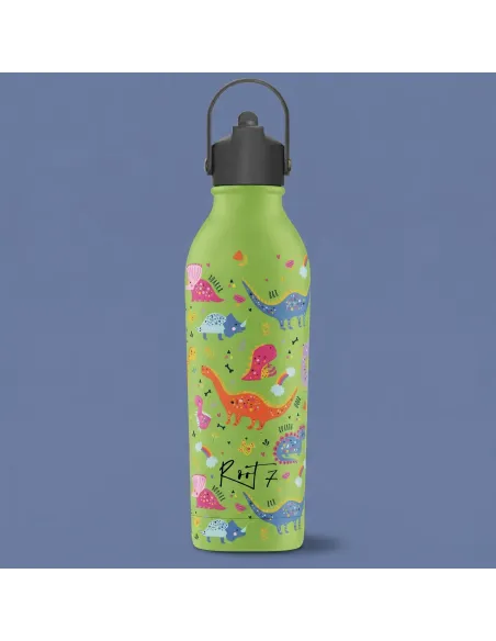 Butelka termiczna Dino z korkiem sportowym personalizowane - Root7
