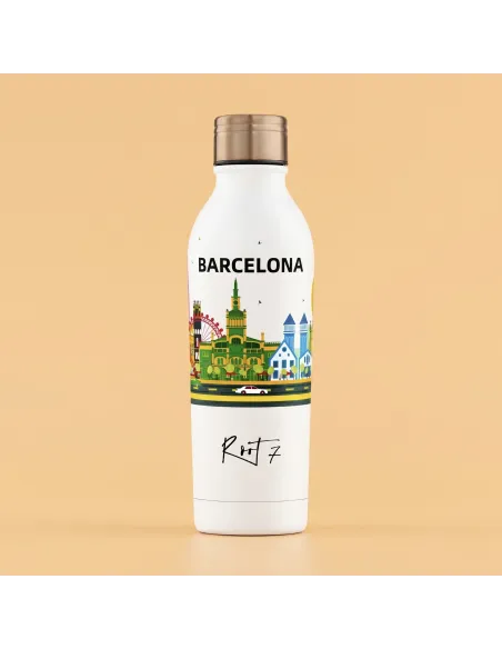 Butelka termiczna Barcelona personalizowane - Root7