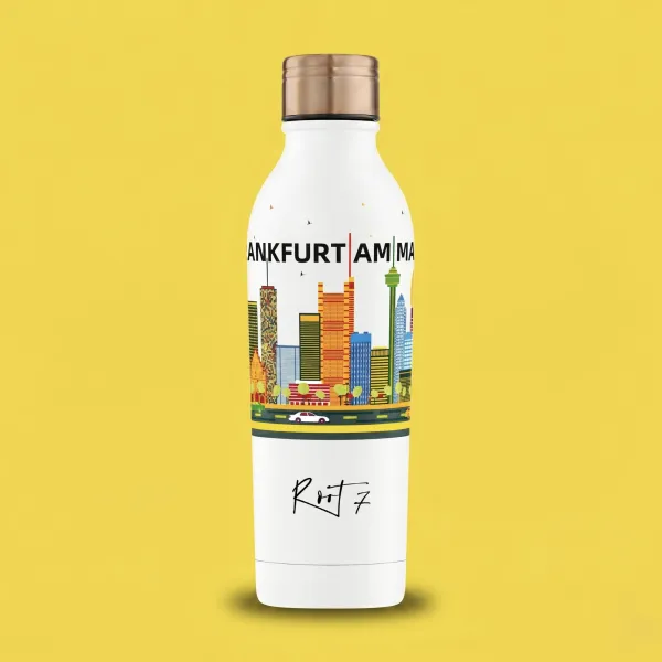 Butelka termiczna Frankfurt personalizowane - Root7