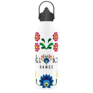 OneBottle Slavica Dance Powder Coated White 2 with a Sports Cap