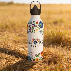 OneBottle Slavica Dance Powder Coated White 3 with a Sports Cap 2