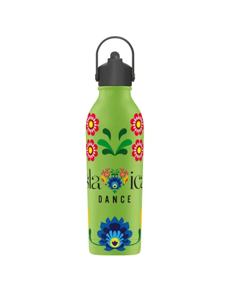 BUTELKA TERMICZNA SLAVICA DANCE 2 POWDER COATED AVOCADO GREEN personalizowane - Root7