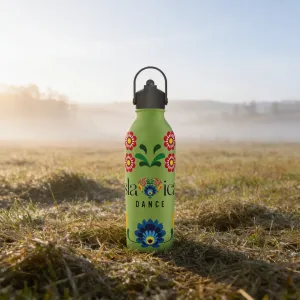 OneBottle Slavica Dance Powder Coated Avocado Green 2 with a Sports Cap 2