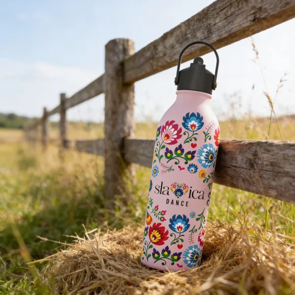 OneBottle Slavica Dance Powder Coated Millennial Pink with a Sports Cap