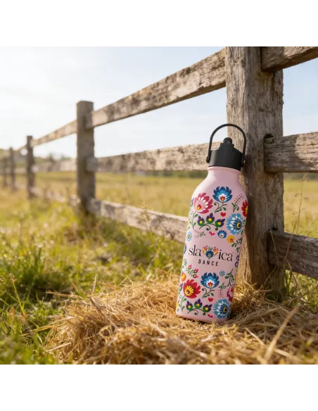 OneBottle Slavica Dance Powder Coated Millennial Pink with a Sports Cap