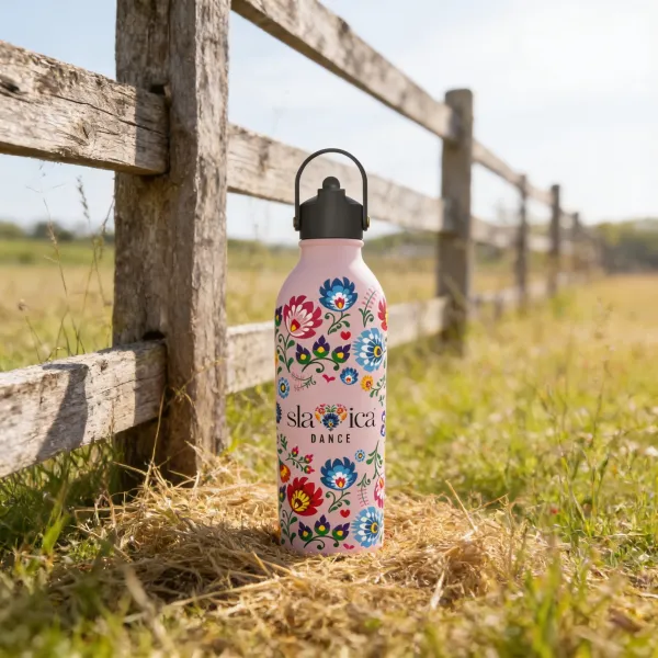 OneBottle Slavica Dance Powder Coated Millennial Pink with a Sports Cap