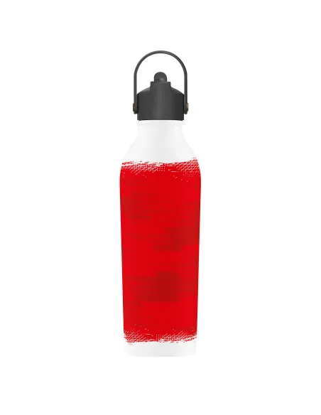 Walka Kosów - Bidon Sportowy termiczny na wodę czerwony personalizowane - Root7