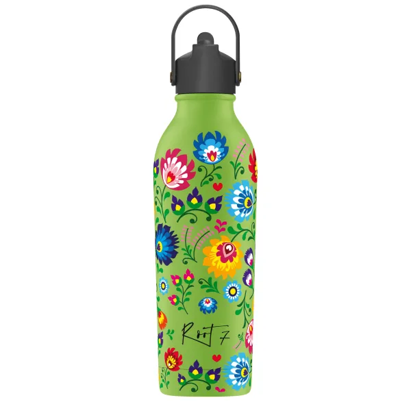 OneBottle Slavica Dance Powder Coated Avocado Green with a Sports Cap