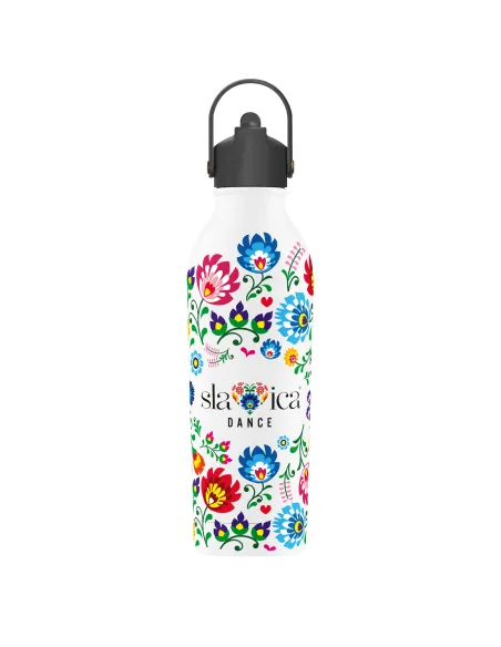 OneBottle Slavica Dance Powder Coated White with a Sports Cap