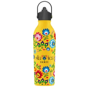 BUTELKA TERMICZNA SLAVICA DANCE 1 POWDER COATED YELLOW