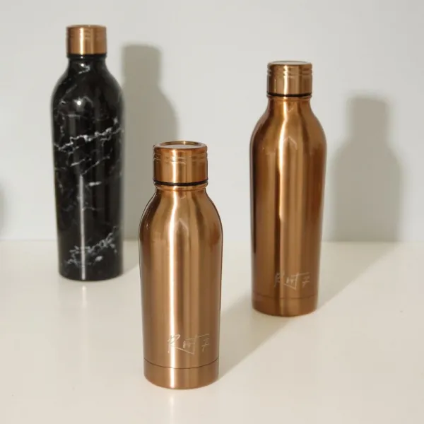 Butelka termiczna Brushed Copper personalizowane - Root7