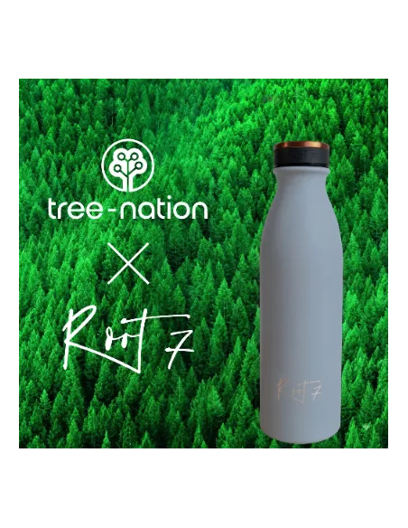 Lite Bottle Gray Swan - Butelka Root7 personalizowane - Root7