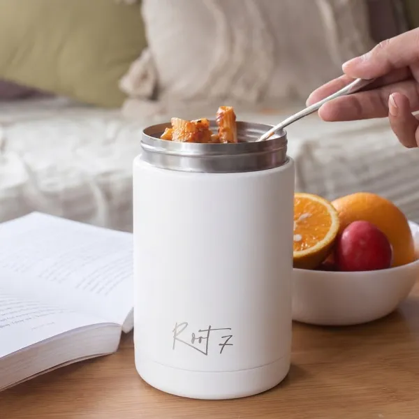 Pojemnik na żywność Polar White personalizowane - Root7