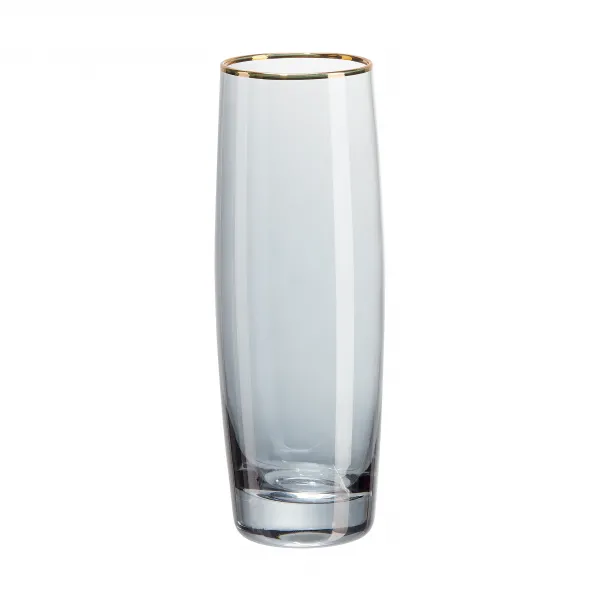 Zestaw 4 kieliszków do Prosecco - kolekcja Black & Gold personalizowane - Root7