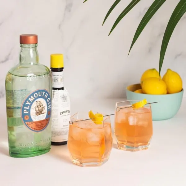 Geo Clear Tumbler Glasses - Set of 2
