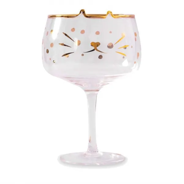 Cat Gin Glasses - Set of 2