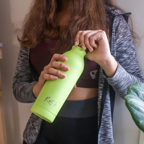 Onebottle Powder Coated Avocado Green