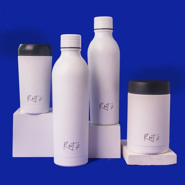 Kubek Termiczny Polar White personalizowane - Root7