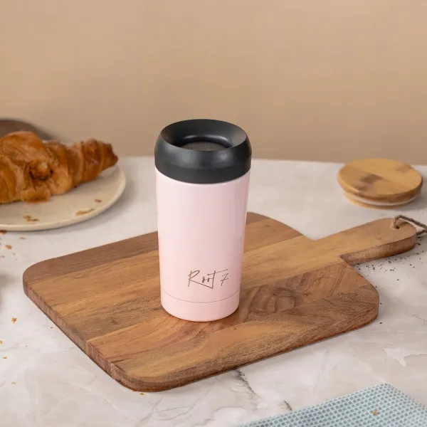 Kubek Termiczny Millennial Pink Ceramiczny personalizowane - Root7