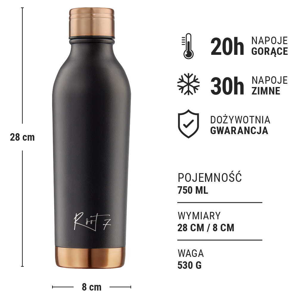 Butelki termiczne root7.pl  na stok
